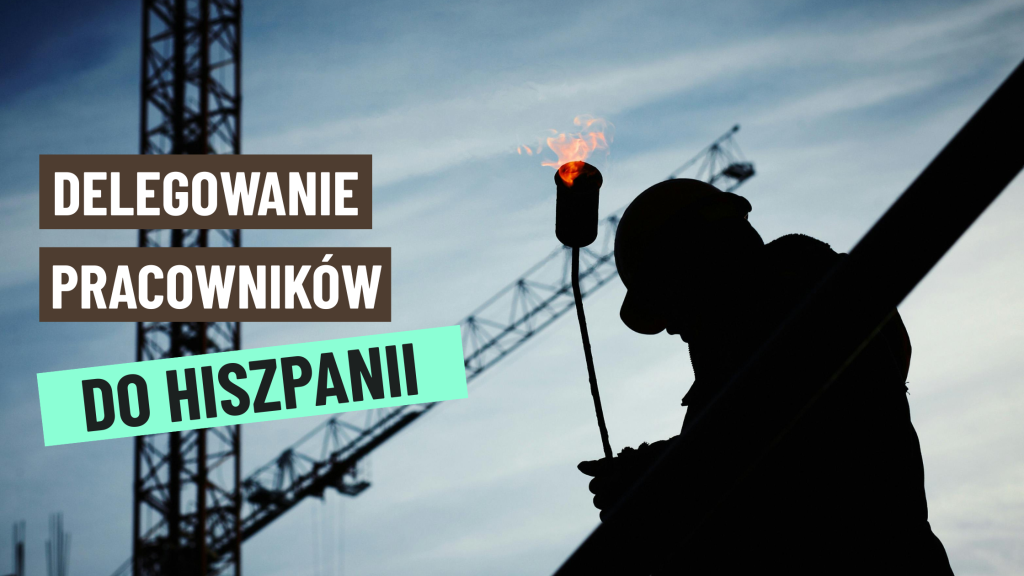 Polscy pracownicy budowlani oddelegowani do realizacji projektu w Hiszpanii