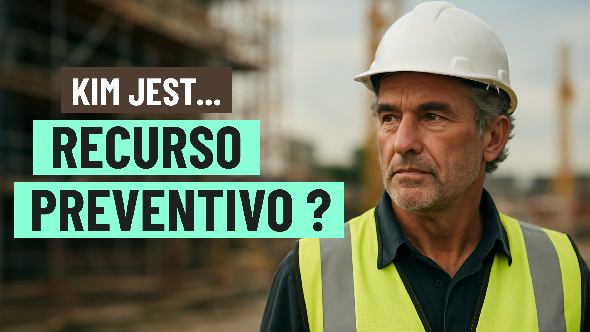 recurso preventivona budowie w Hiszpanii