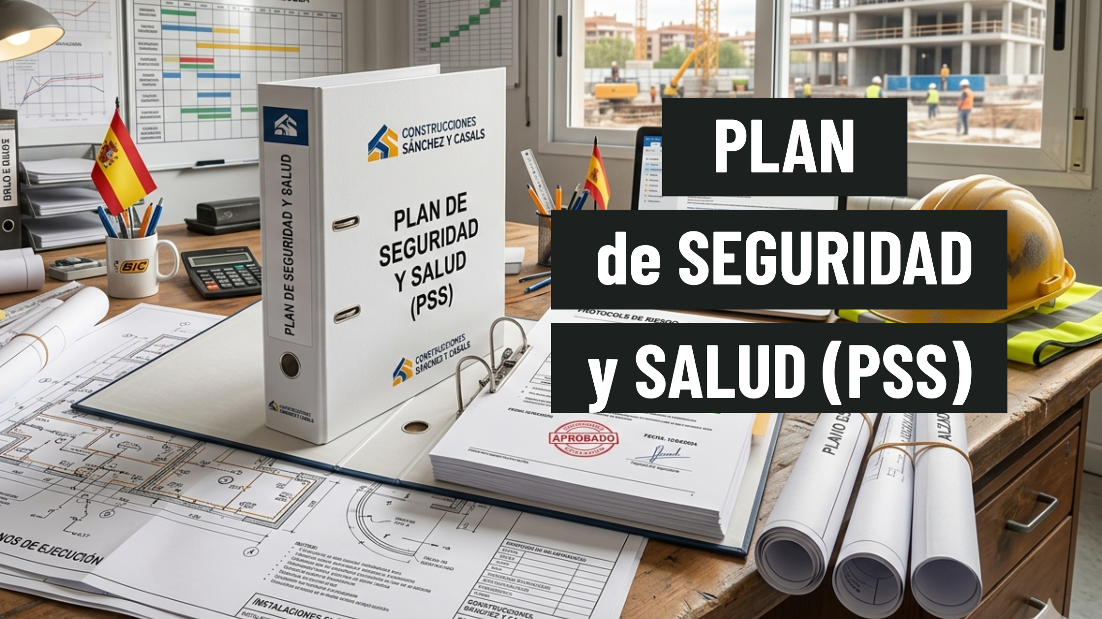 Plan de Seguridad y Salud w budownictwie w Hiszpanii – dokument określający zasady bezpieczeństwa pracy na budowie, środki ochrony pracowników oraz organizację prac zgodnie z hiszpańskimi przepisami BHP