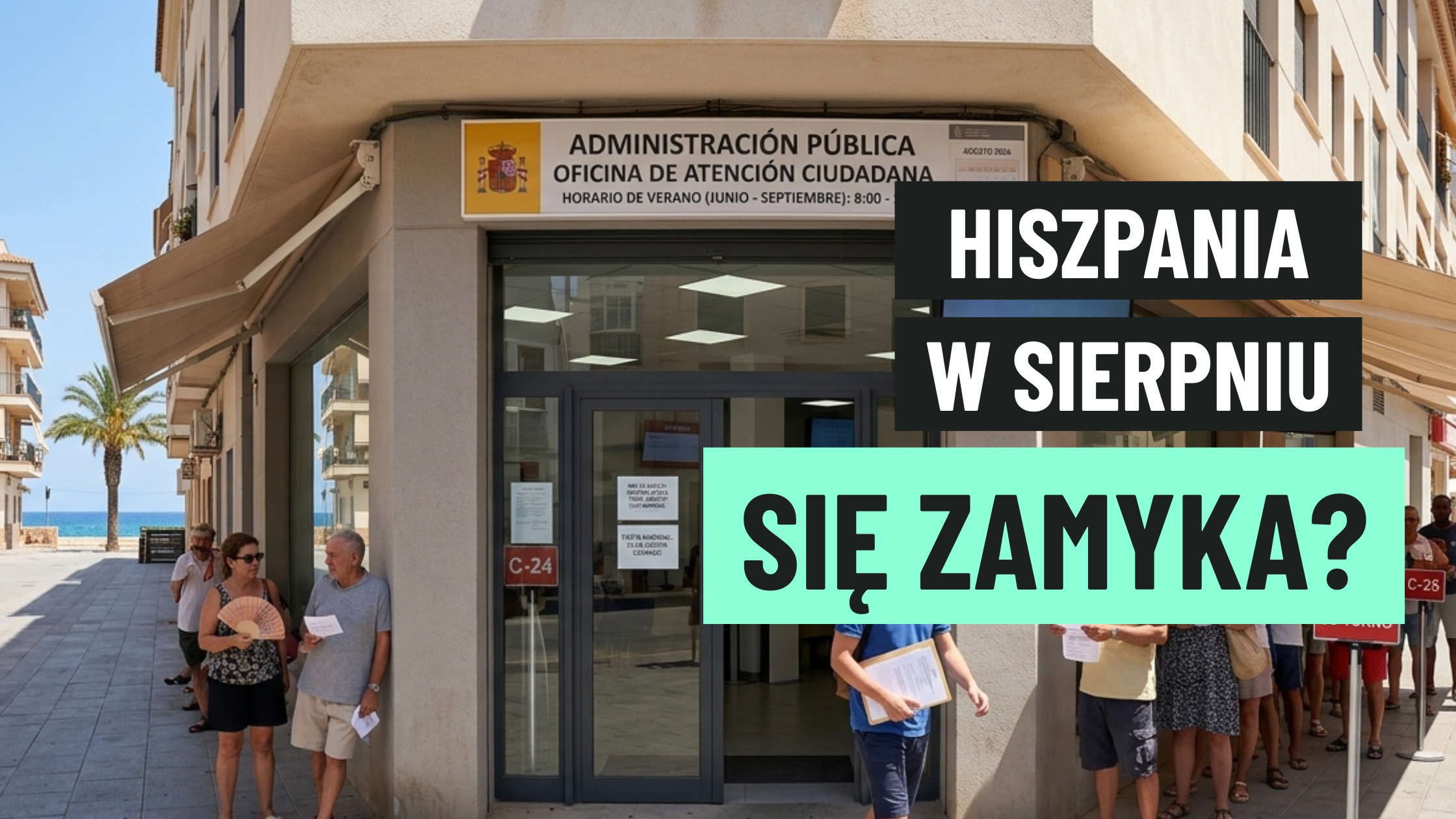 PL Procedury administracyjne w Hiszpanii w sierpniu